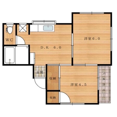 Satsuma BLDの物件間取画像